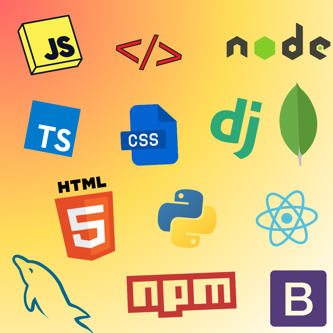 Code language logos
